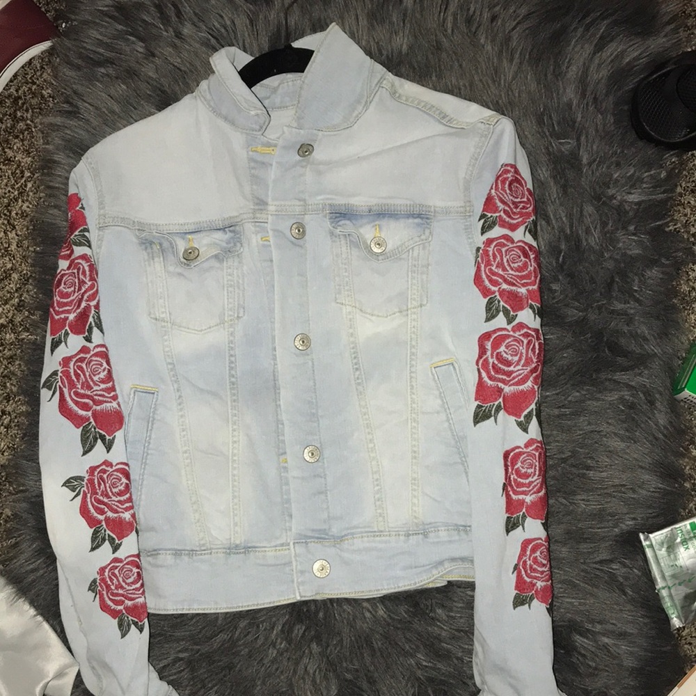 Rose Jean Jacket